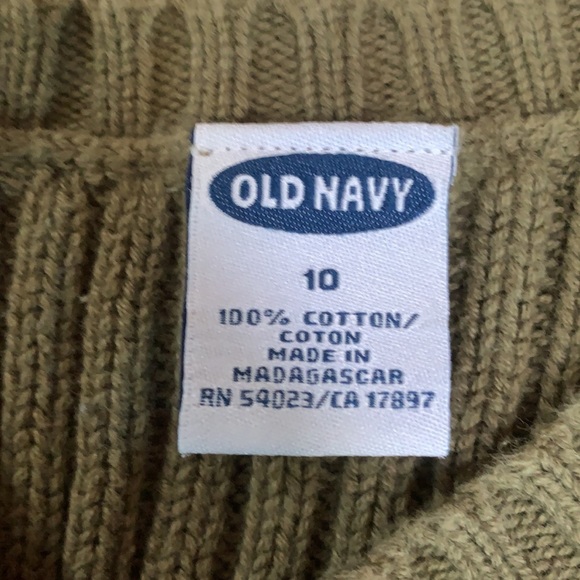 Olive Green colored Old Navy sweater - Picture 3 of 3